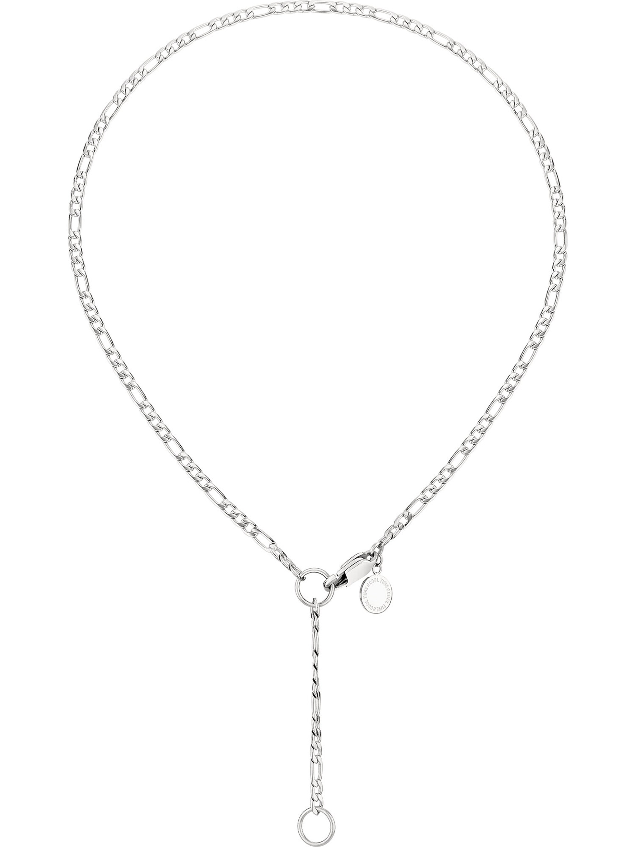 Cool Time Jewelry in Silver: front