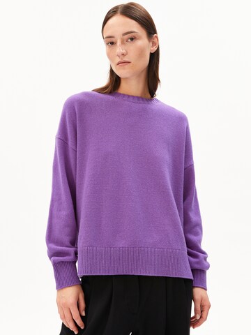 Pull-over ARMEDANGELS en violet : devant