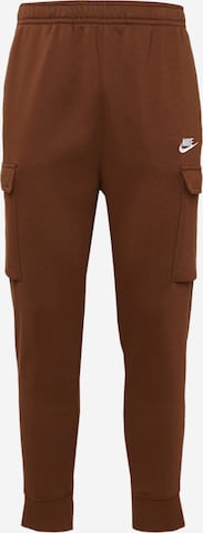 Pantalon cargo Nike Sportswear en marron : devant