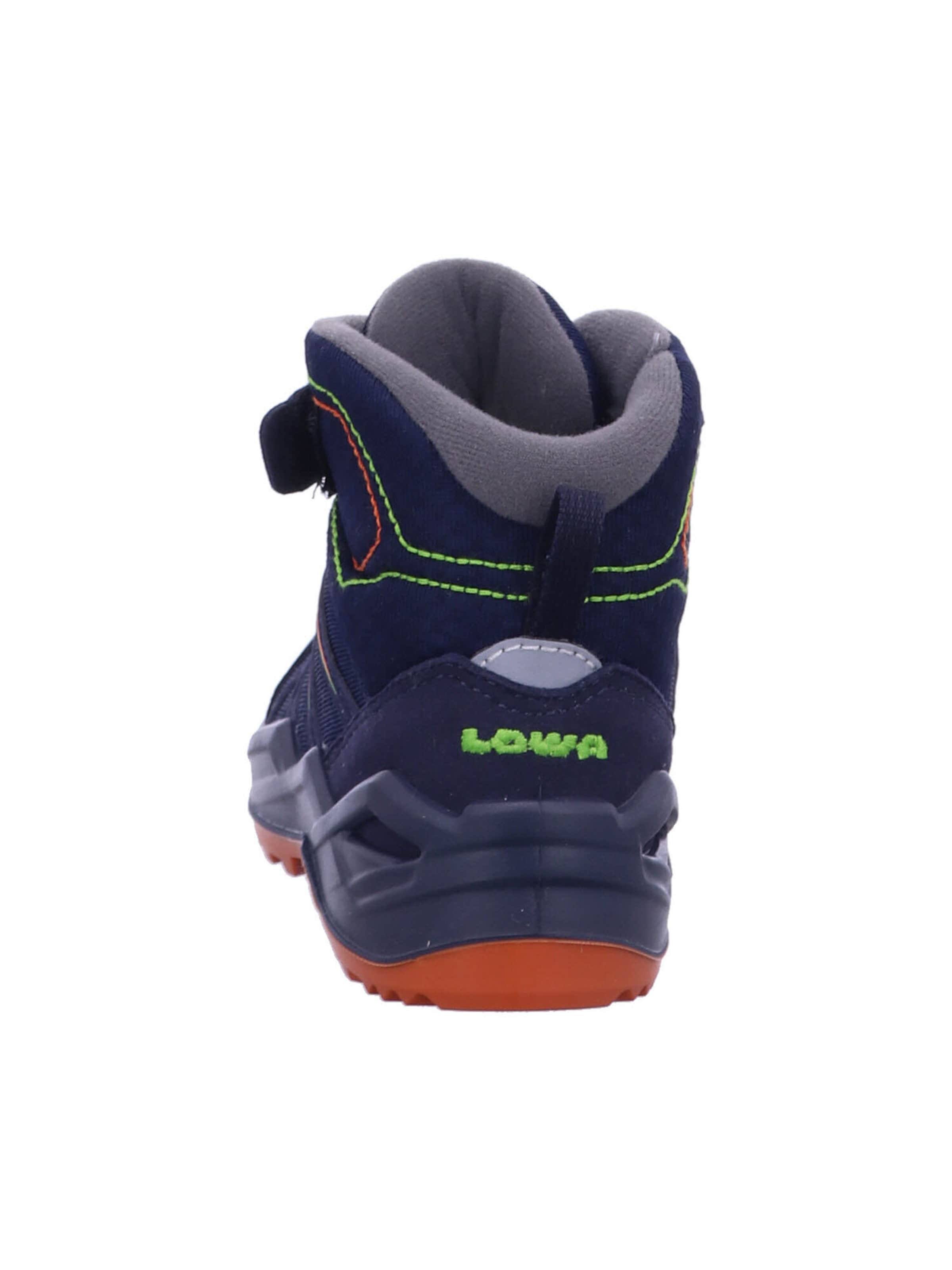 LOWA Boots 'Maddox Warm GTX Mid Jr' in Blue