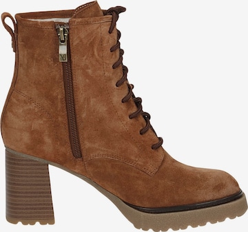 CAPRICE Lace-Up Ankle Boots in Brown