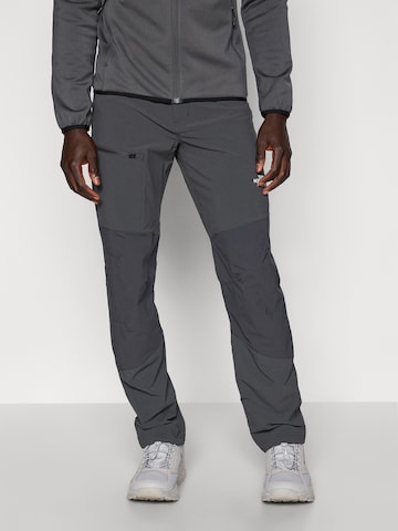 THE NORTH FACE - Regular Calças outdoor em cinzento: frente