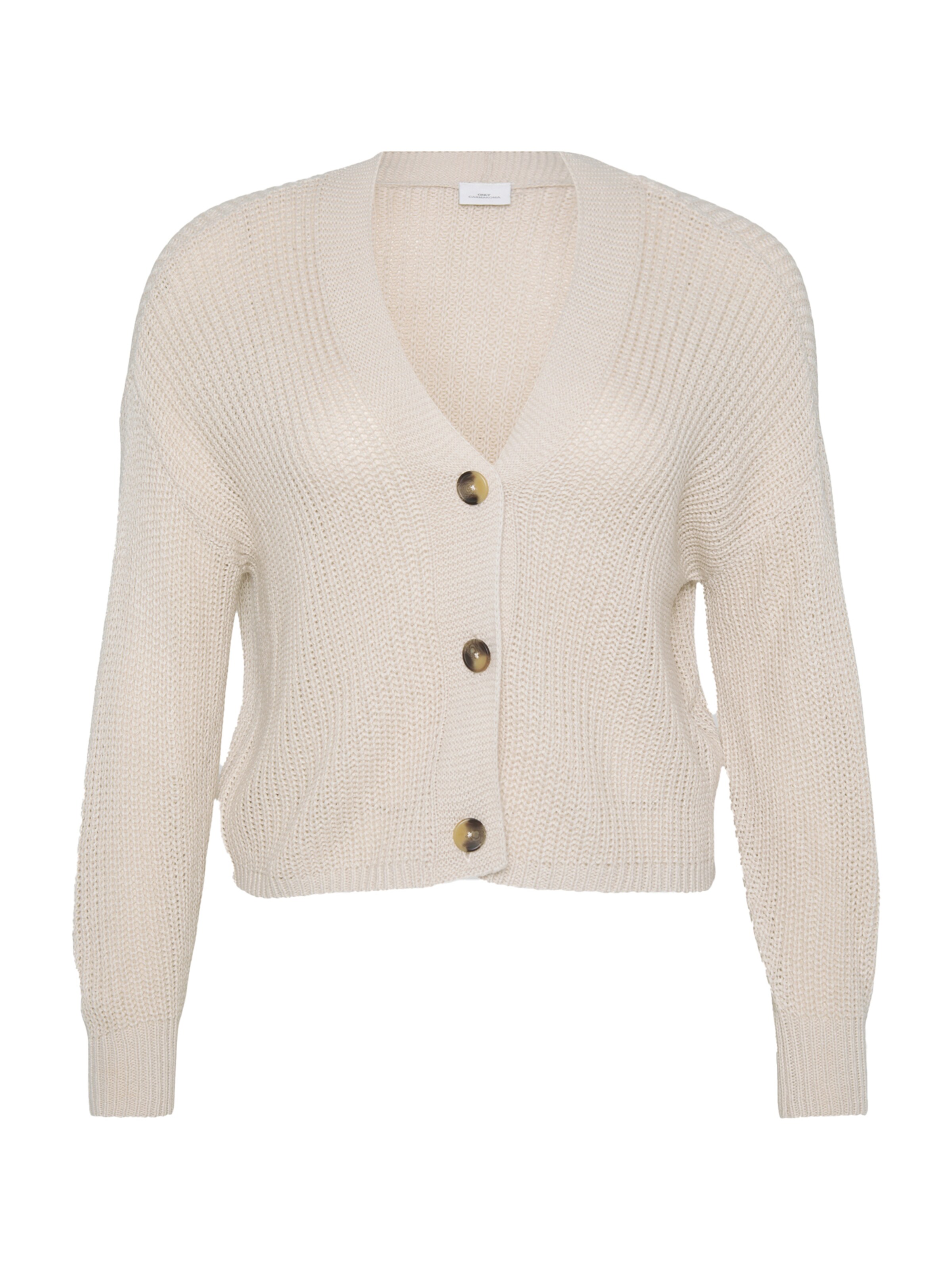 Cardigan 'CARCarol Nice' ONLY Carmakoma en gris : devant