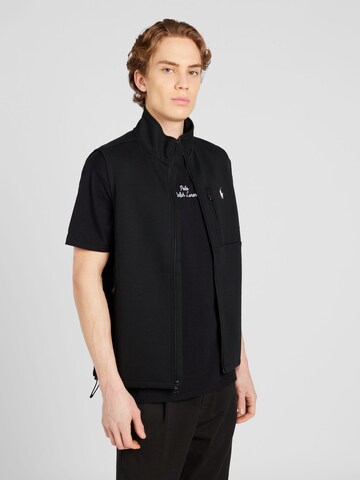 Vestă de la Polo Ralph Lauren pe negru: față