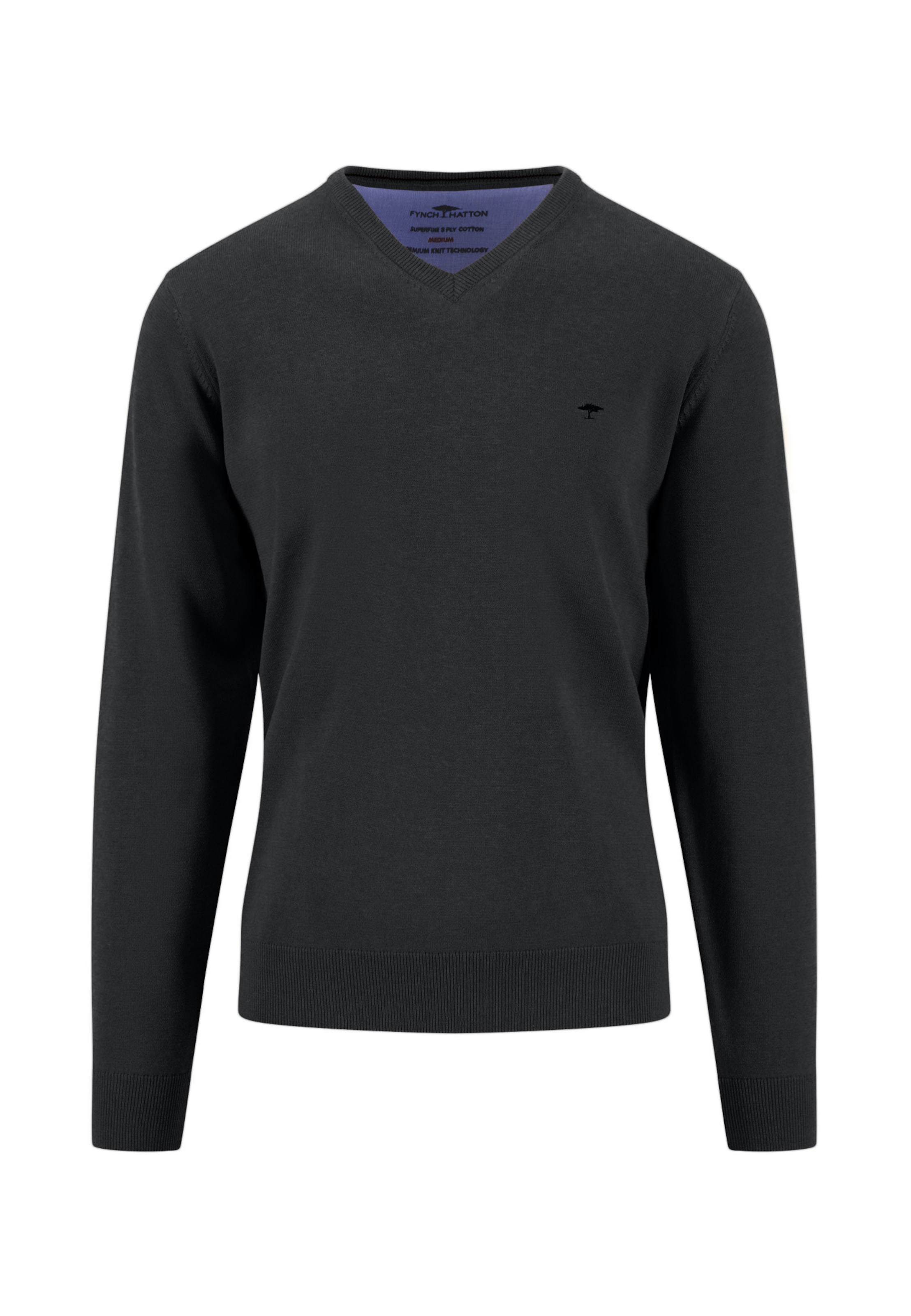 Pull-over FYNCH-HATTON en gris : devant