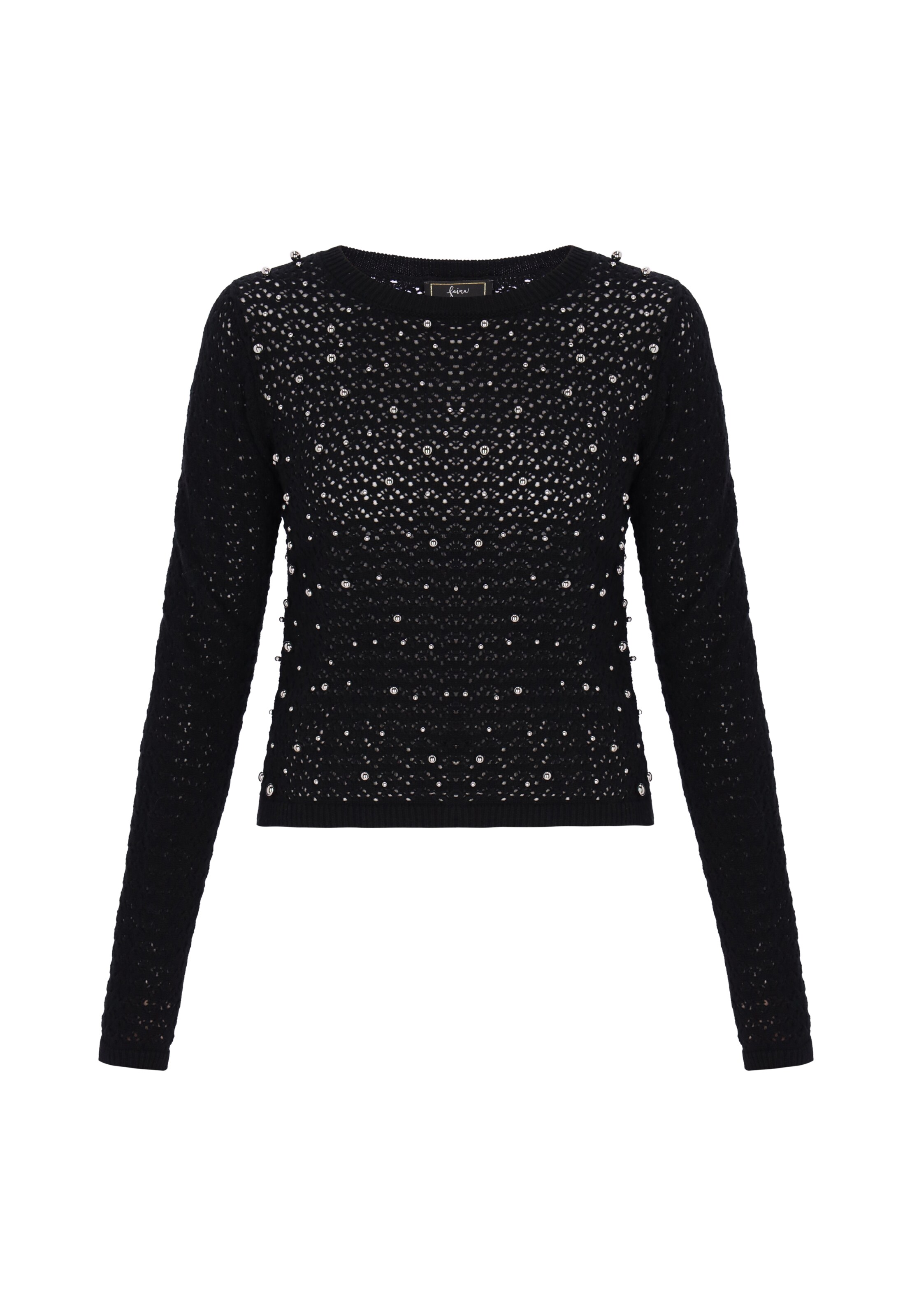 faina - Jersey 'Festive' en negro: frente