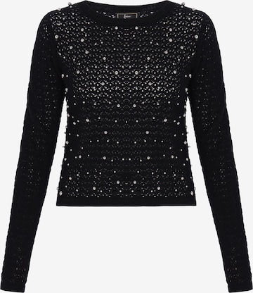 faina - Jersey 'Festive' en negro: frente