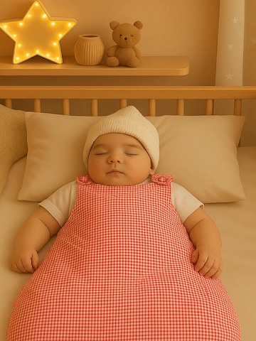 PAPATE - Saco de dormir 'Organic Cotton Winter Sleeping Bag' en naranja