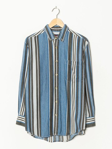 Santana Button Up Shirt in L in Blue: front