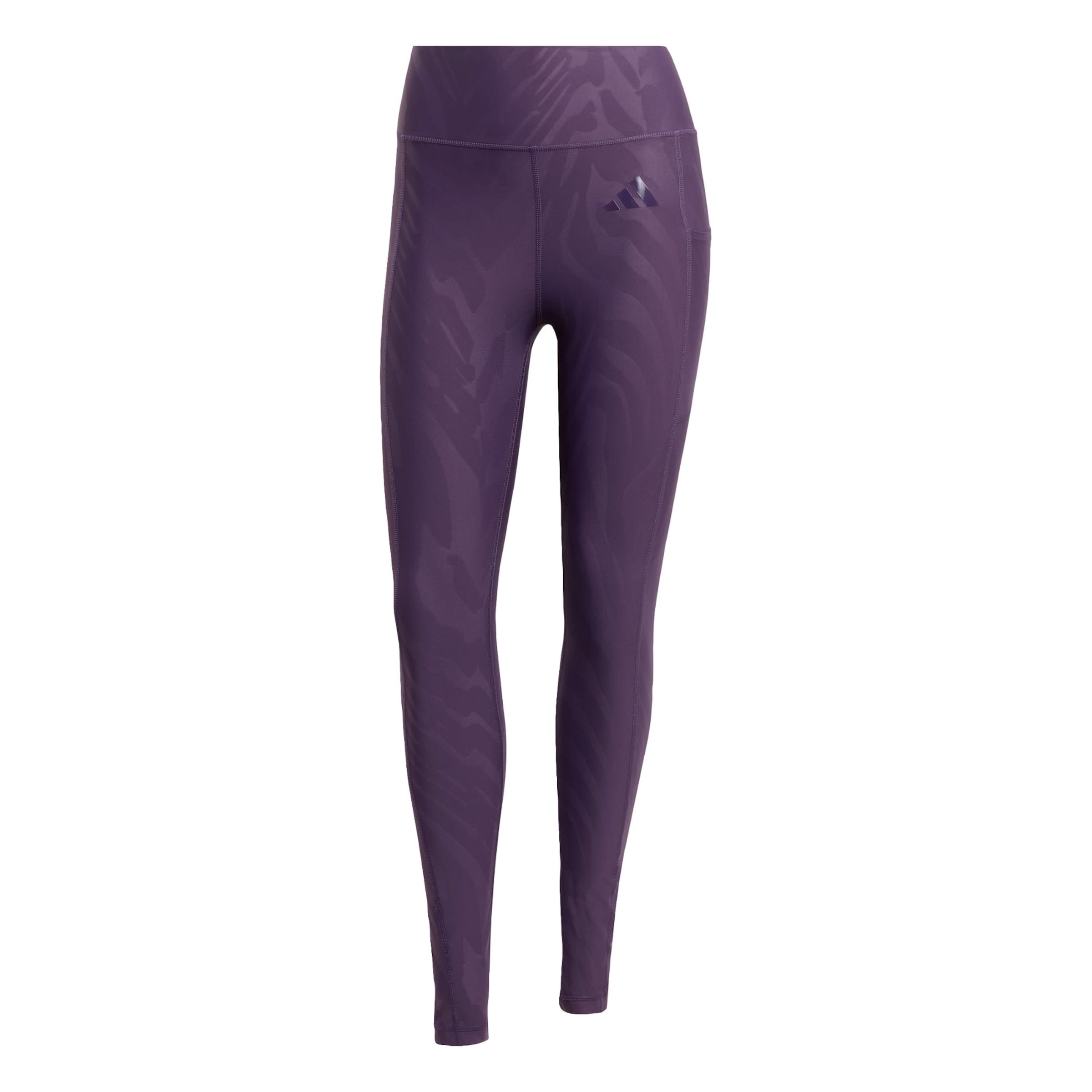 ADIDAS PERFORMANCE Workout Pants 'Optime' in Purple: front