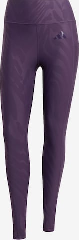 ADIDAS PERFORMANCE - Pantalón deportivo 'Optime' en lila: frente