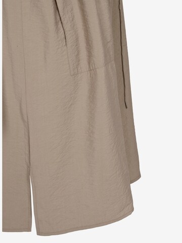 Zizzi Shirt Dress 'Claru' in Brown