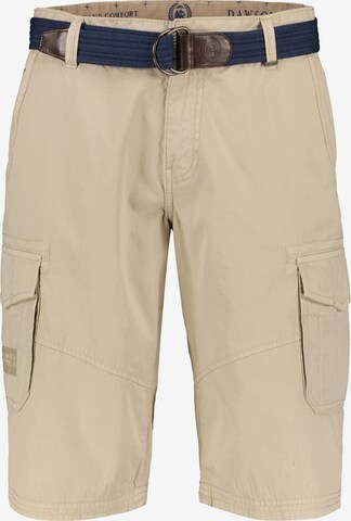 Pantalon cargo LERROS en beige : devant
