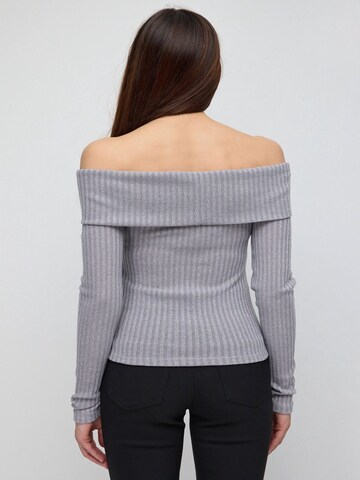 T-shirt No Matter What en gris