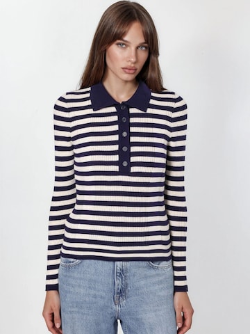 Hiccup - Pullover em azul: frente