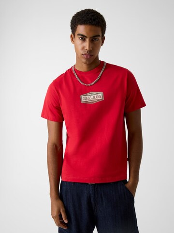 GUESS T-Shirt in Rot: Vorderseite