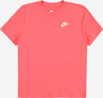 Nike Sportswear Shirt in Roze: voorkant