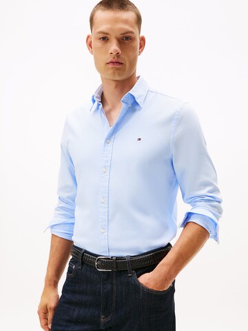 TOMMY HILFIGER Regular fit Button Up Shirt in Blue: front