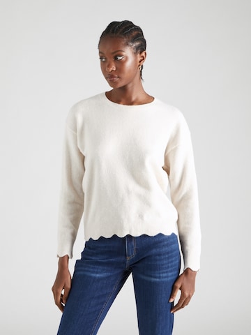 ABOUT YOU Sweater 'Deborah' in Beige: front