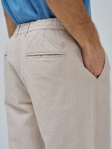 Regular Pantalon chino Salsa Jeans en beige