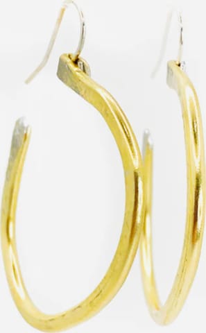d'ecolife Essentials Earrings 'Arco' in Gold: front