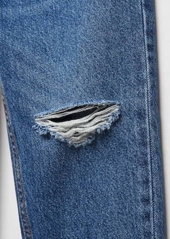 MANGO KIDS Tapered Jeans 'Dad' in Blau