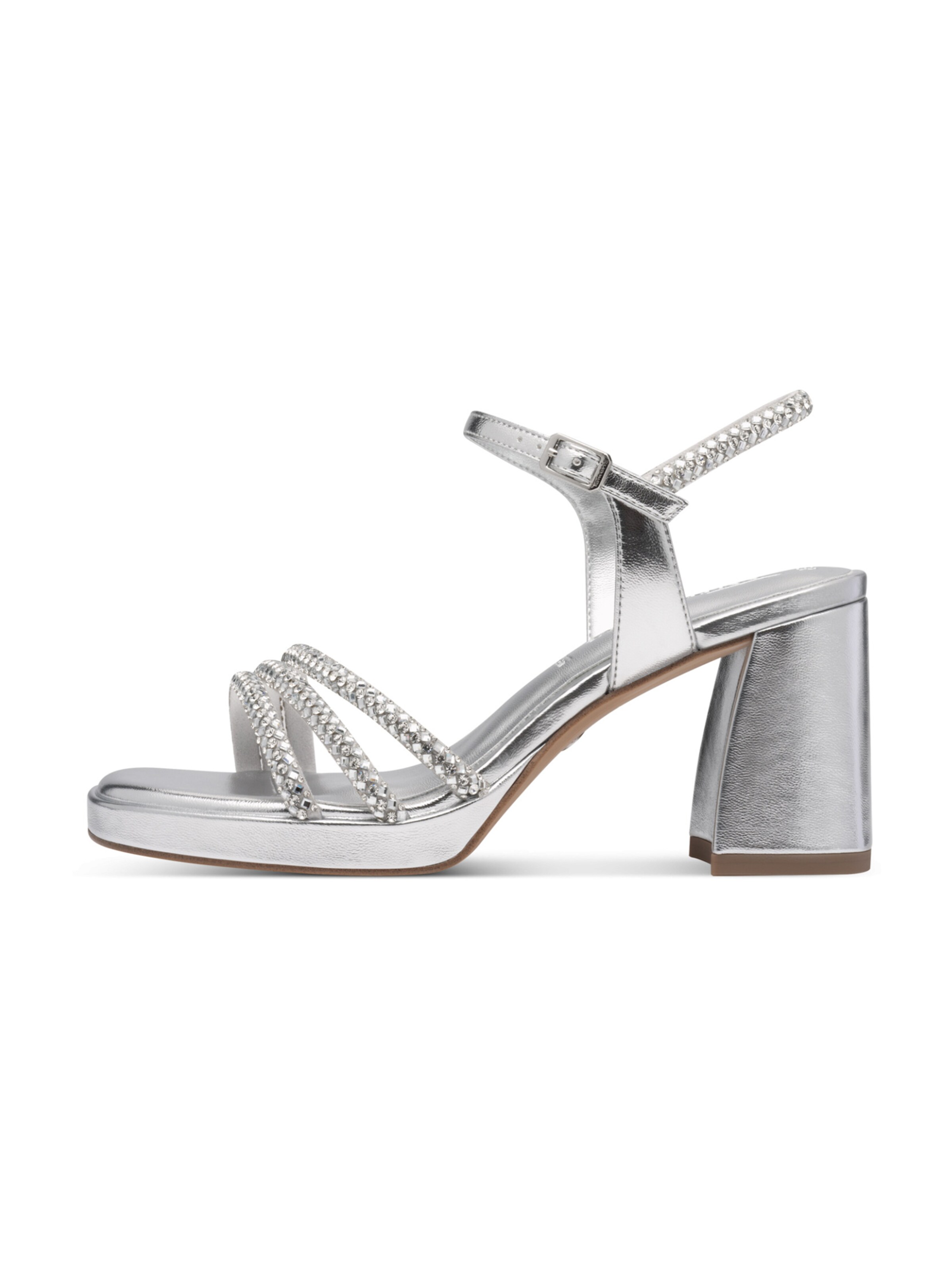 Tamaris Strap sandal in Silver