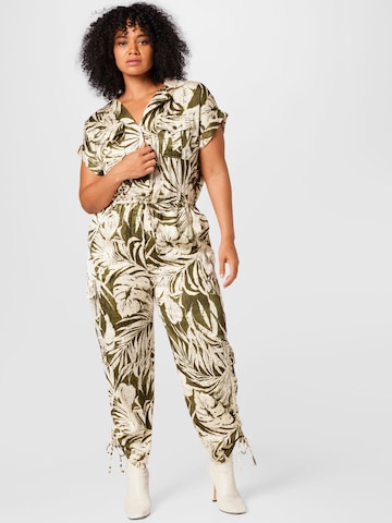 Lauren Ralph Lauren Plus Jumpsuit i grön: framsida