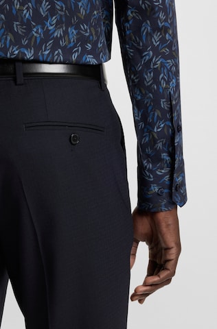BOSS Regular fit Button Up Shirt 'JOE' in Blue