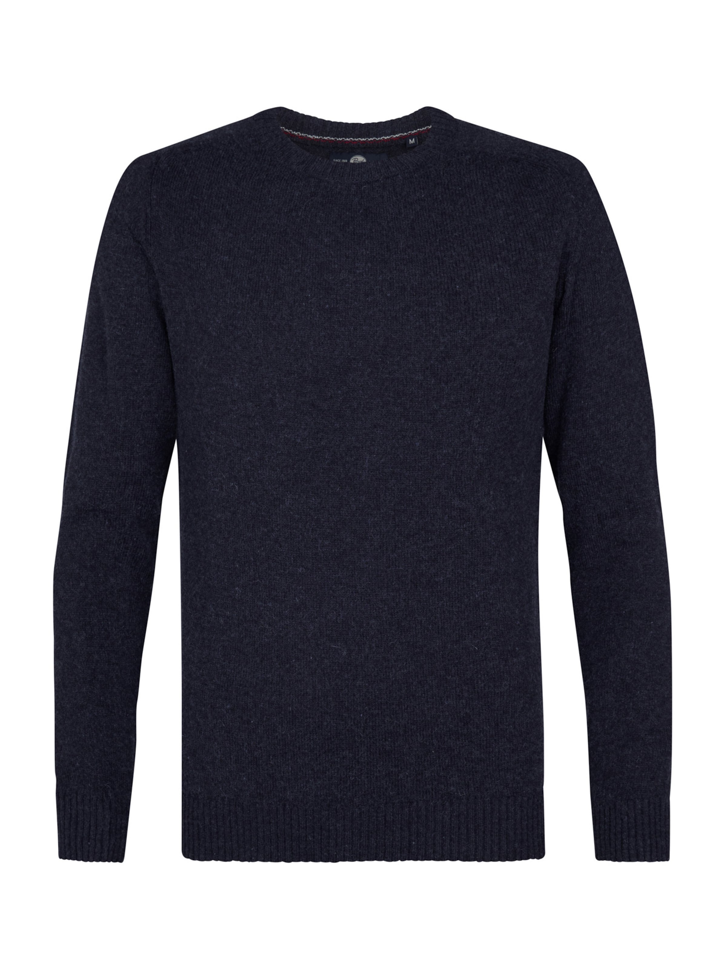 Petrol Industries Trui in Blauw: voorkant