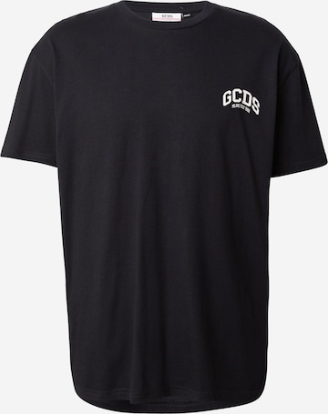 Tricou de la GCDS pe negru: față