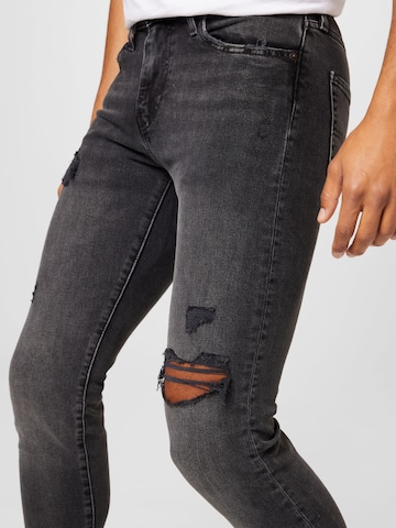 LEVI'S ® Zwężany krój Jeansy '512 Slim Taper' w kolorze czarny