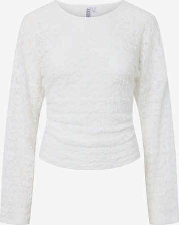 PIECES Shirt 'PCALLI' in White: front