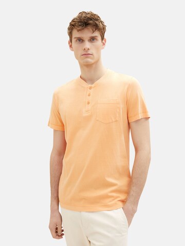 TOM TAILOR Shirt in Orange: front