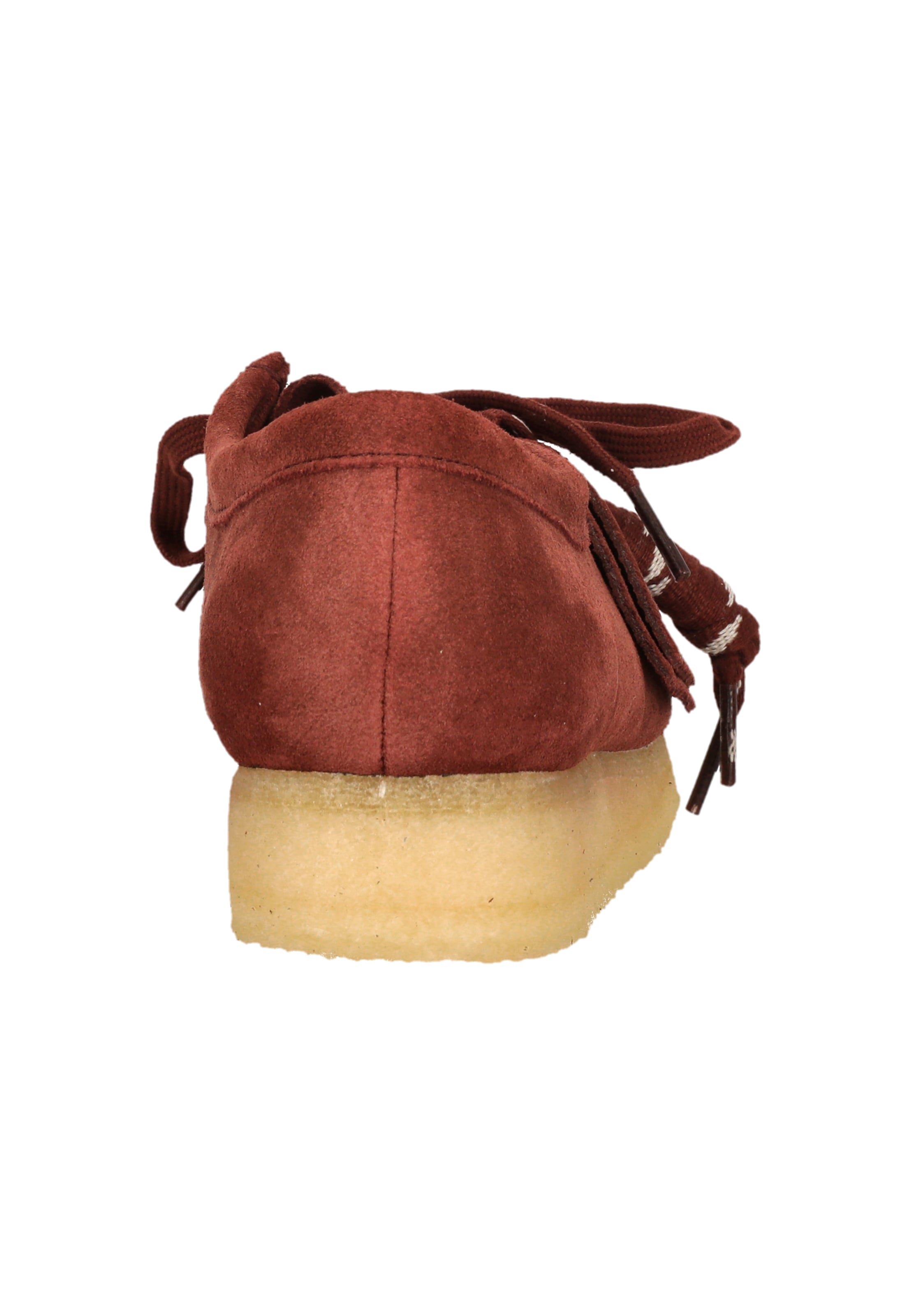 CLARKS Veterschoen 'Wallabee' in Rood