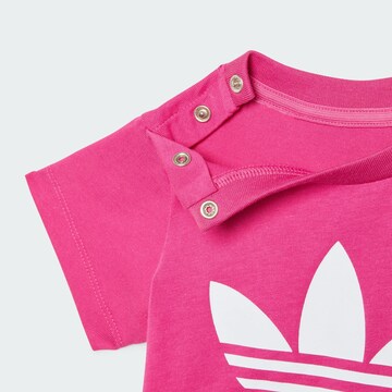 T-Shirt 'Trefoil' ADIDAS ORIGINALS en rose
