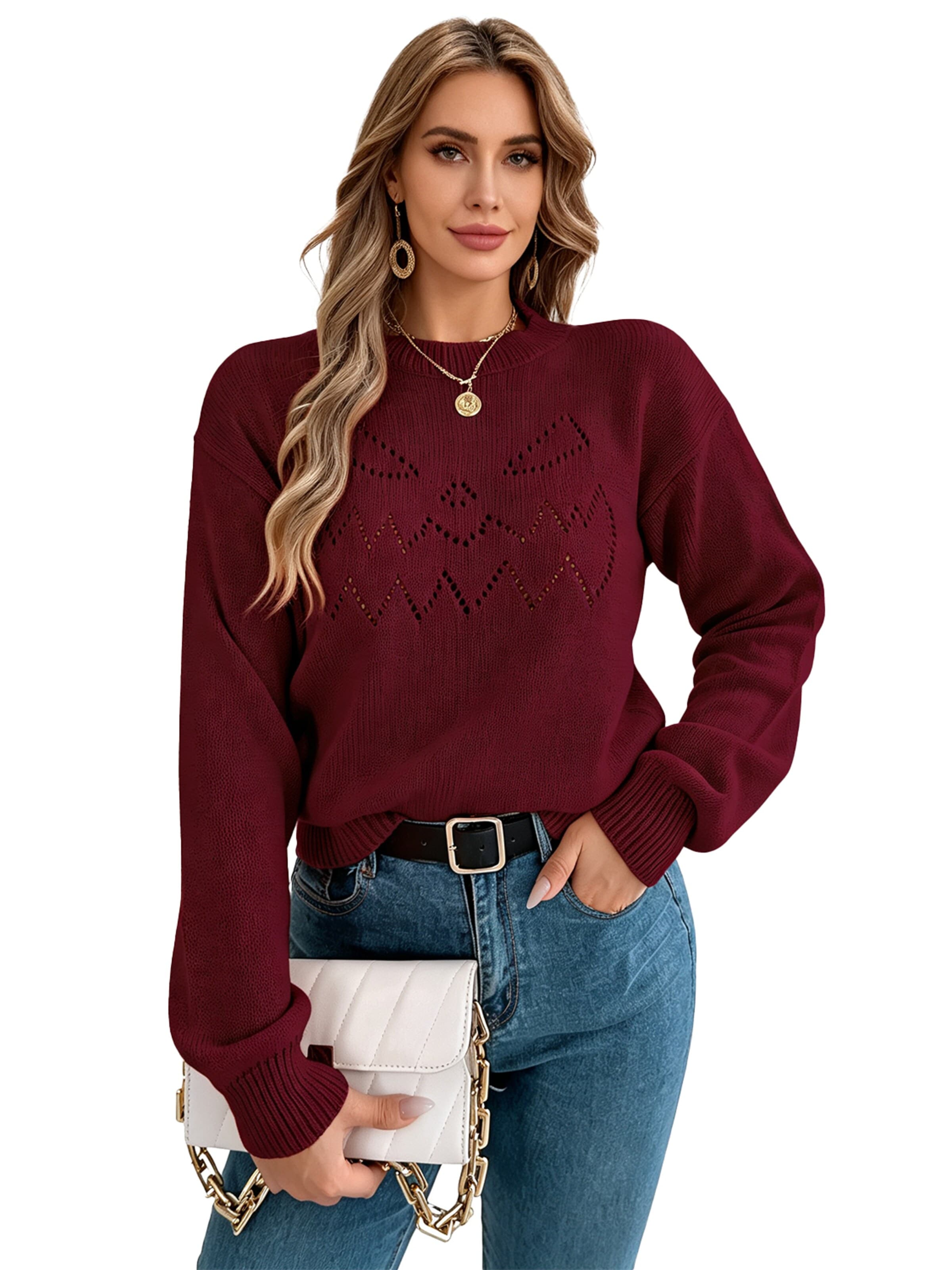 KoJooin Sweater in Red