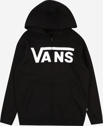 Veste de survêtement 'Classic II' VANS en noir : devant