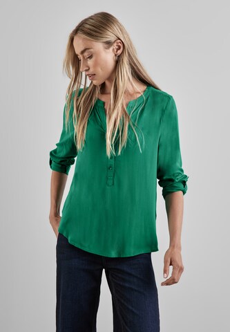 STREET ONE Bluse in Grün: Vorderseite