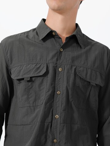 Youthup Regular fit Button Up Shirt in Grey