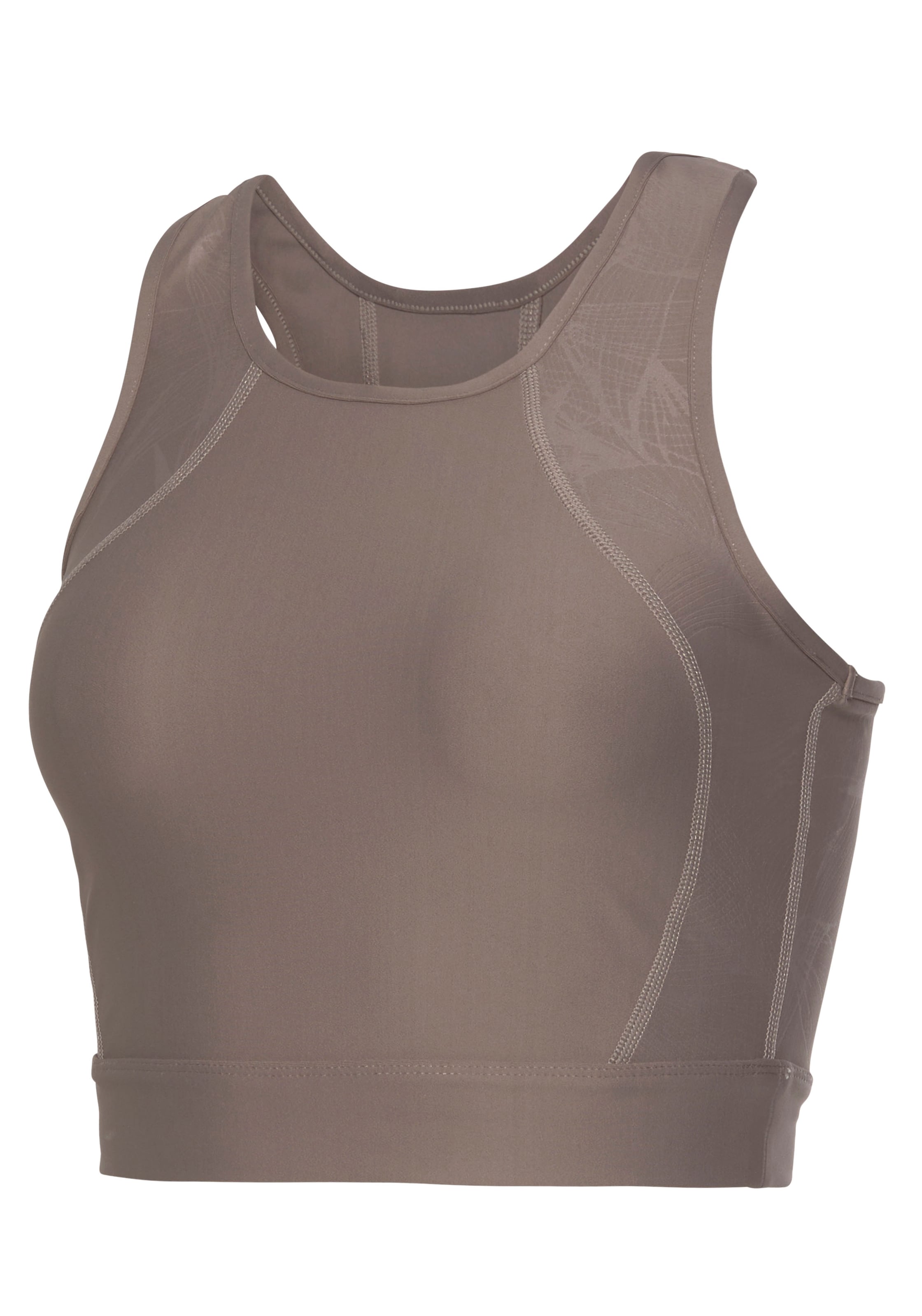 LASCANA ACTIVE Sportovní top – hnědá