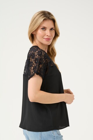 Kaffe Bluse 'KASilja' in Schwarz