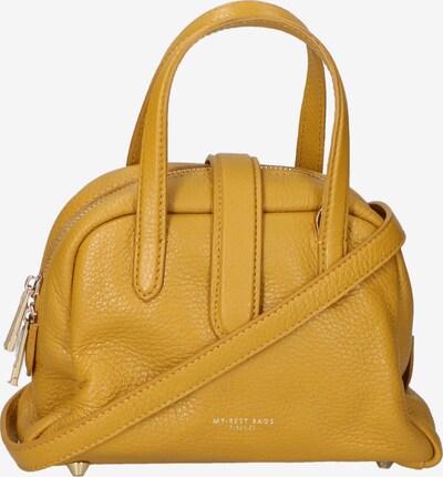 Borsa a mano My-Best Bag di colore giallo scuro, Visualizzazione prodotti