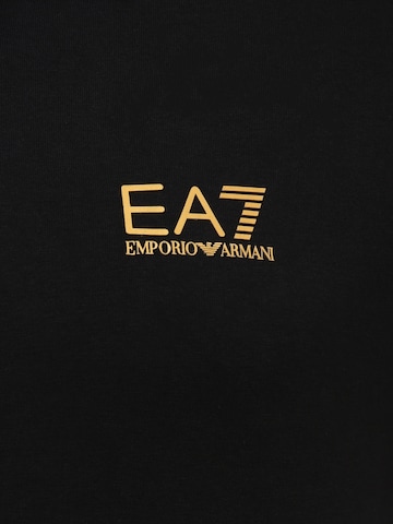 juoda EA7 Emporio Armani Marškinėliai