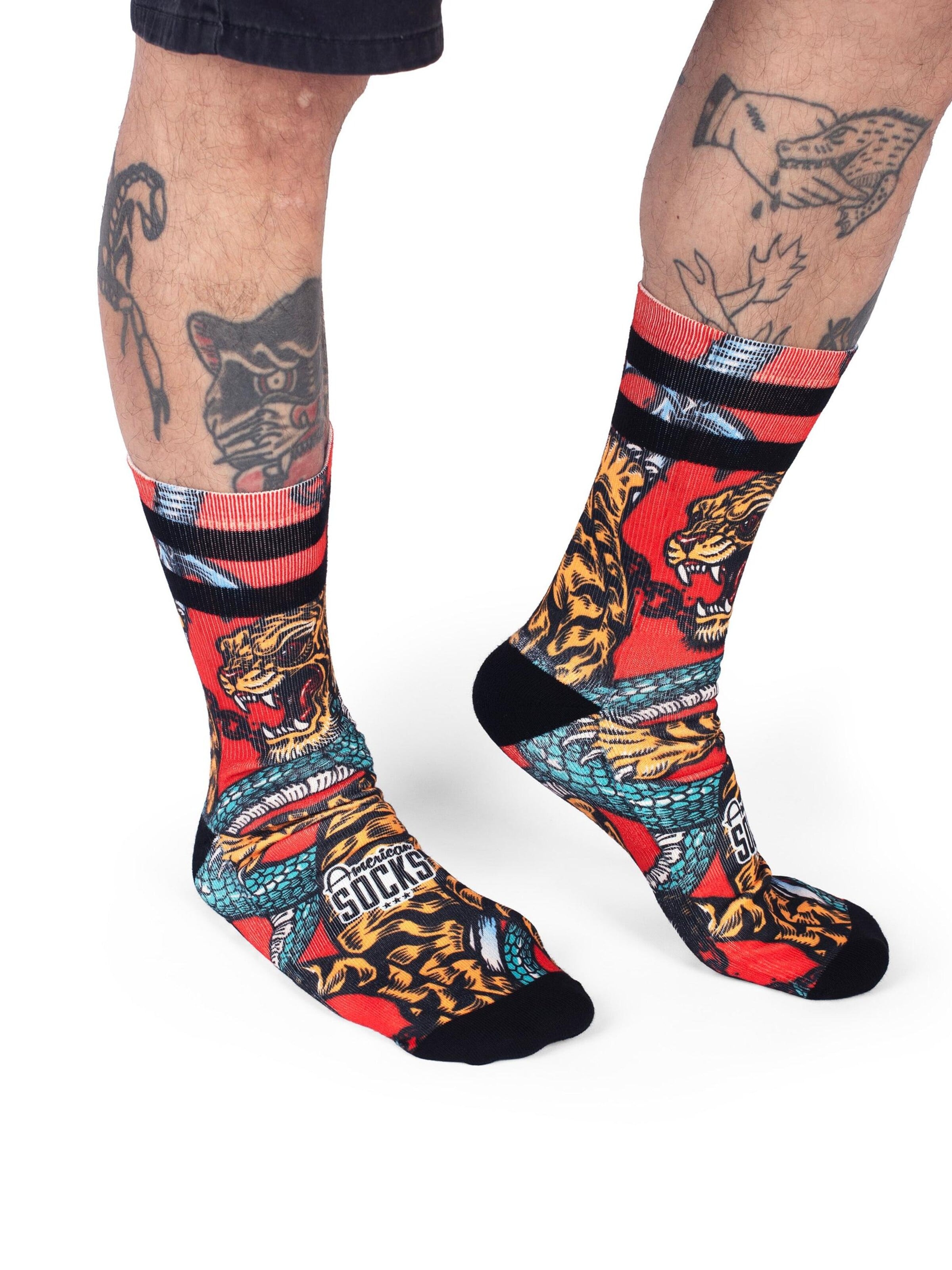American Socks Socks 'Bengala' in Black: front