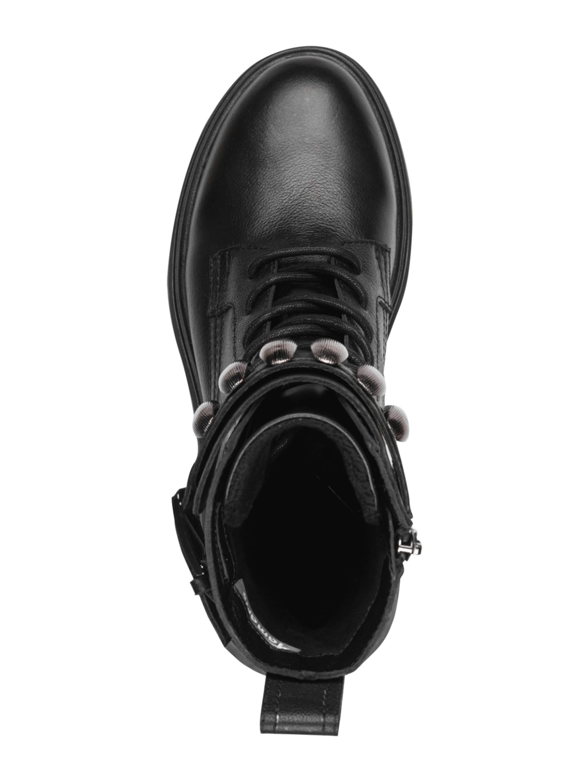 Bottines à lacets Tamaris en noir