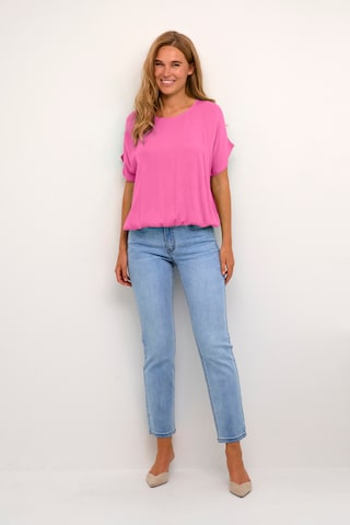 Kaffe Blouse 'Amber Stanley' in Pink