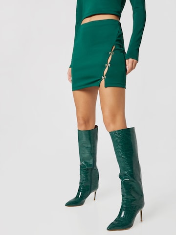 Katy Perry exclusive for ABOUT YOU Skirt 'Sally' in Green: front