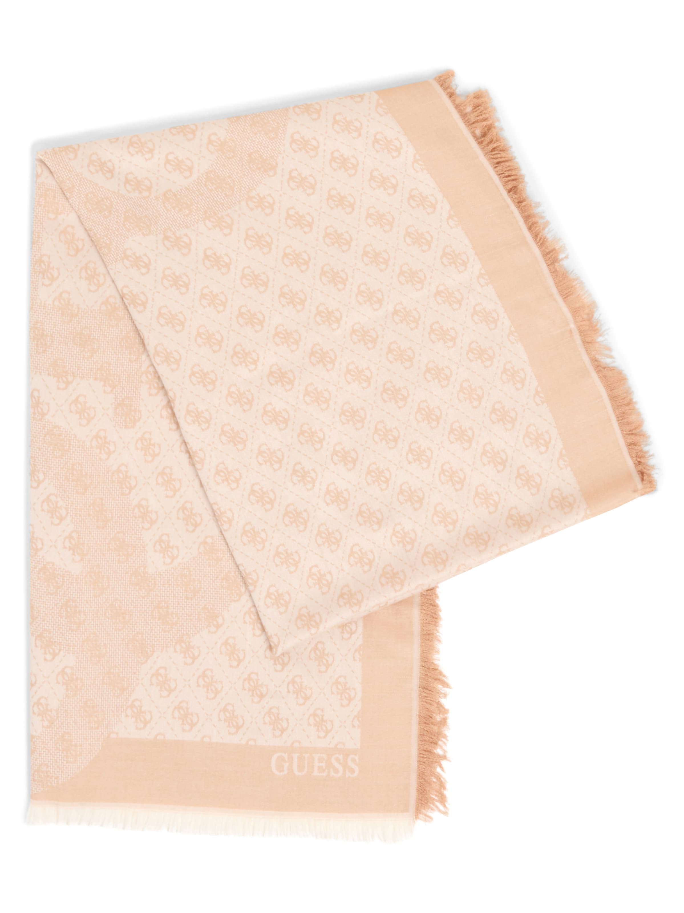 GUESS Sjaal in Beige: voorkant