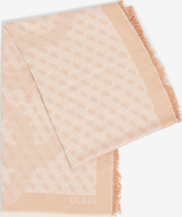 GUESS Sjaal in Beige: voorkant